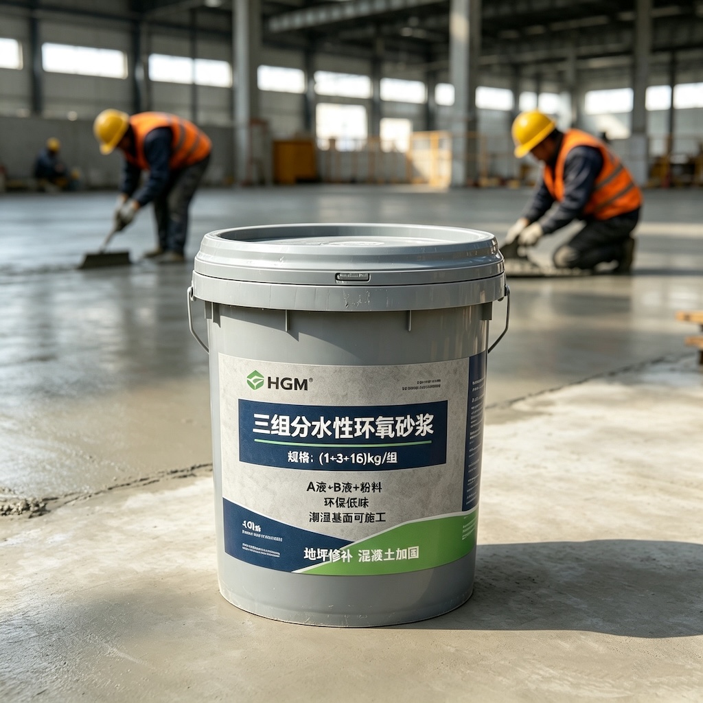 荔波三组份水性环氧砂浆
